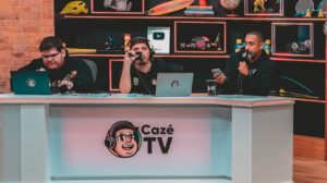 Cazé TV foi criada há um ano e meio para transmitir a Copa do Mundo do Catar 2022 - Crédito: 