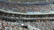Torcidas de Atlético e Cruzeiro na Arena MRV (foto: Ramon Lisboa/EM/D.A Press)