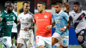 Goiás, Santos, Internacional, Bahia e Vasco estão na briga com Cruzeiro para permanecer na Série A - Crédito: 