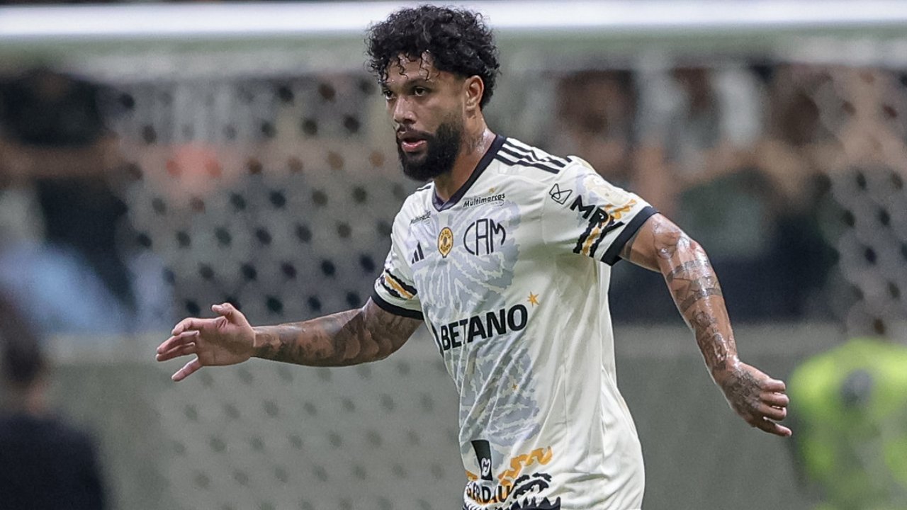 Otávio em campo contra o Fortaleza (foto: Pedro Souza / Atlético)