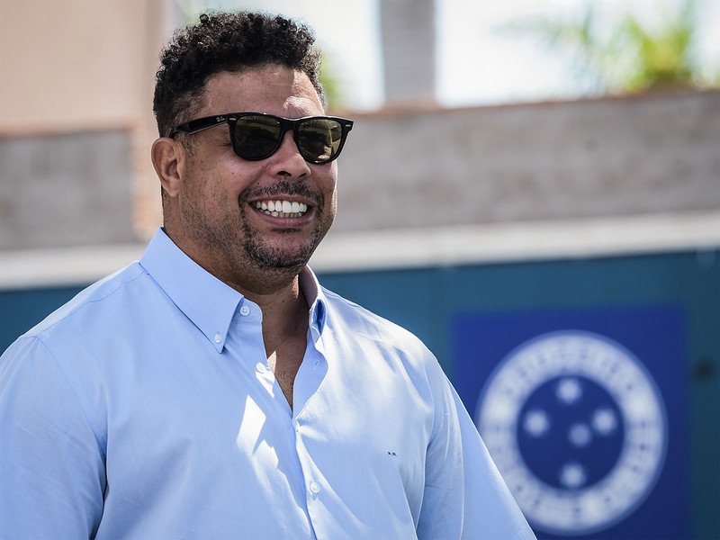 Ronaldo é dono da SAF do Cruzeiro (foto: Gustavo Aleixo/Cruzeiro)