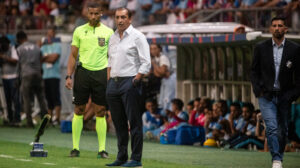 Ramón Diaz, ex=treinador do Vasco, está perto do Corinthians - Crédito: 