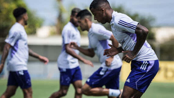 Elenco do Cruzeiro (foto: Gustavo Aleixo/Cruzeiro)