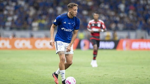 Ian Luccas em jogo do Cruzeiro (foto: Staff Images/Cruzeiro)