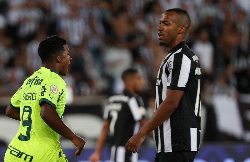 Marlon Freitas do Botafogo (foto: Cesar Greco/Palmeiras)