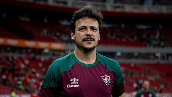 Fernando Diniz, técnico do Fluminense (foto: Lucas Merçon/Fluminense)