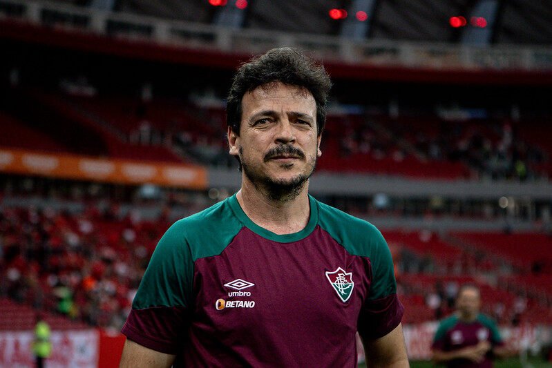 Fernando Diniz, técnico do Fluminense (foto: Lucas Merçon/Fluminense)