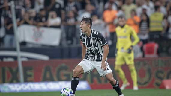 Alan Franco em ação pelo Atlético (foto: Pedro Souza/Atlético)