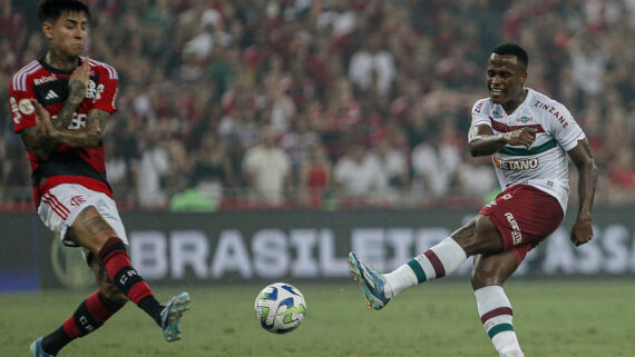 Flamengo x Fluminense (foto: Lucas Merçon/Fluminense)