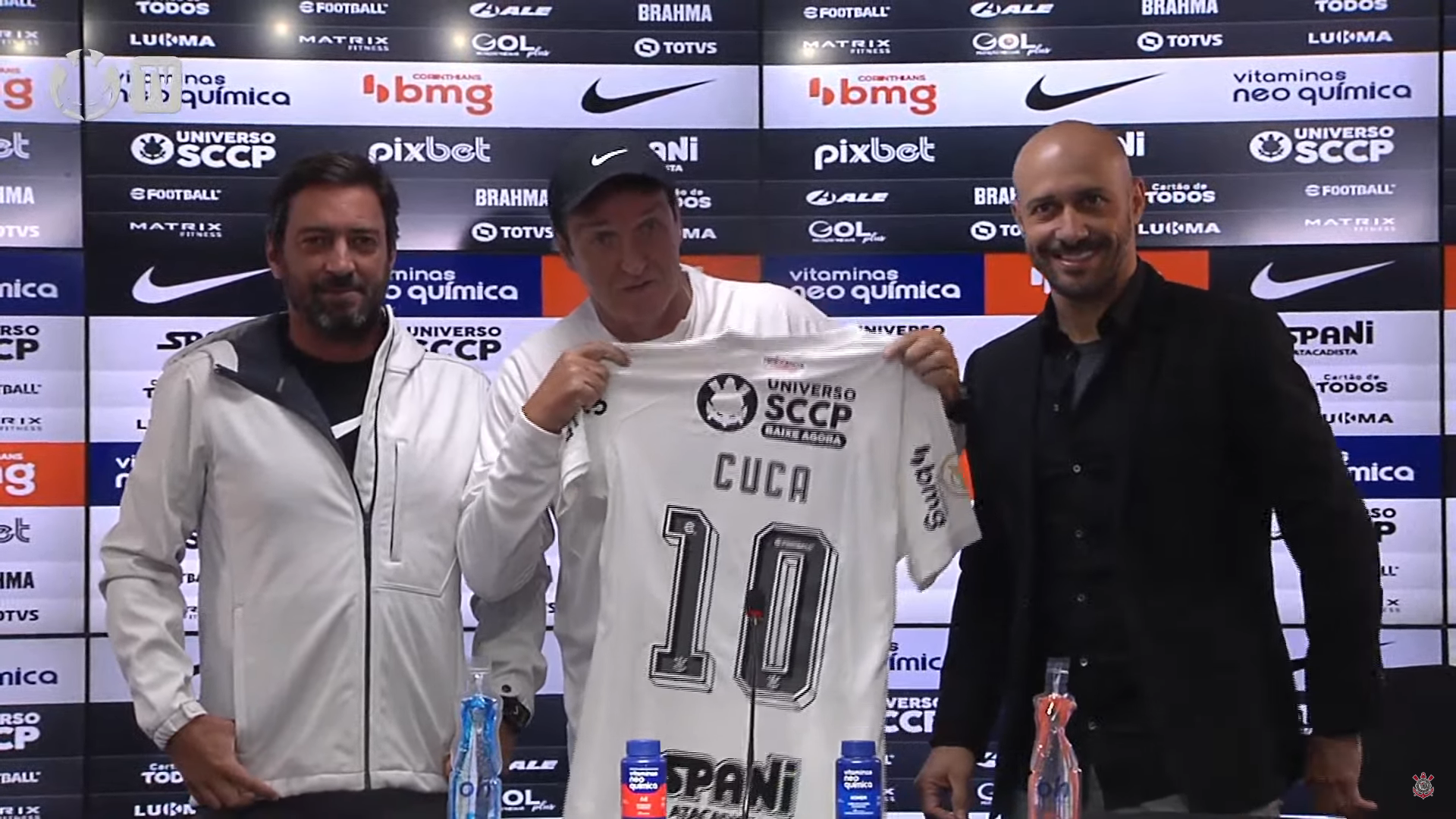 Cuca Corinthians - (foto: Foto: Reprodução/Corinthians TV)