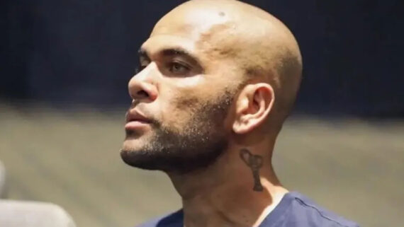 Daniel Alves está preso na Espanha desde o início de 2023 (foto: Reprodução/Instagram)