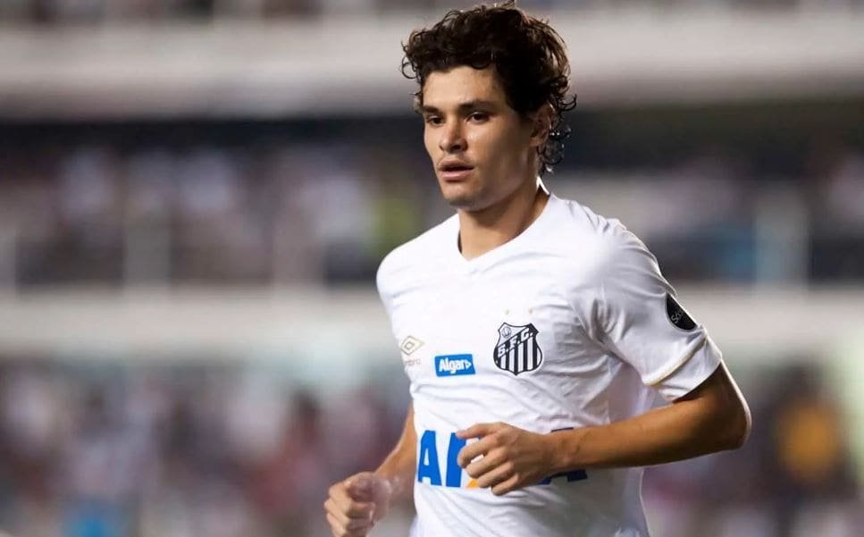 Dodô no Santos (foto: Divulgação/Santos)