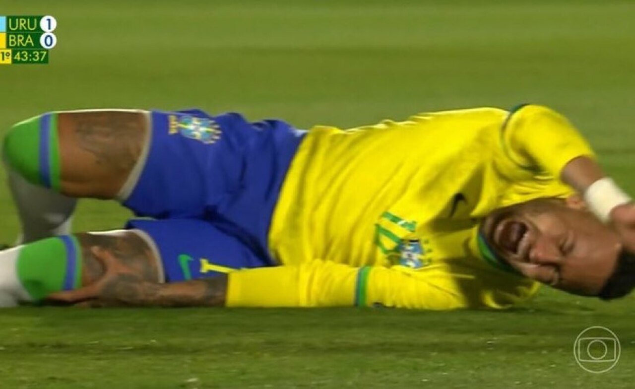 Atacante Neymar (foto: Reprodução/Globo)