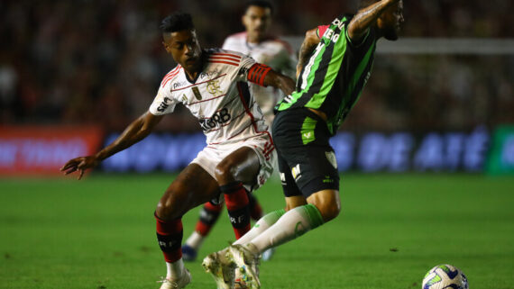 América vendeu mando de campo de jogo contra o Flamengo, em 2023 (foto: Foto: Gilvan de Souza / Flamengo)