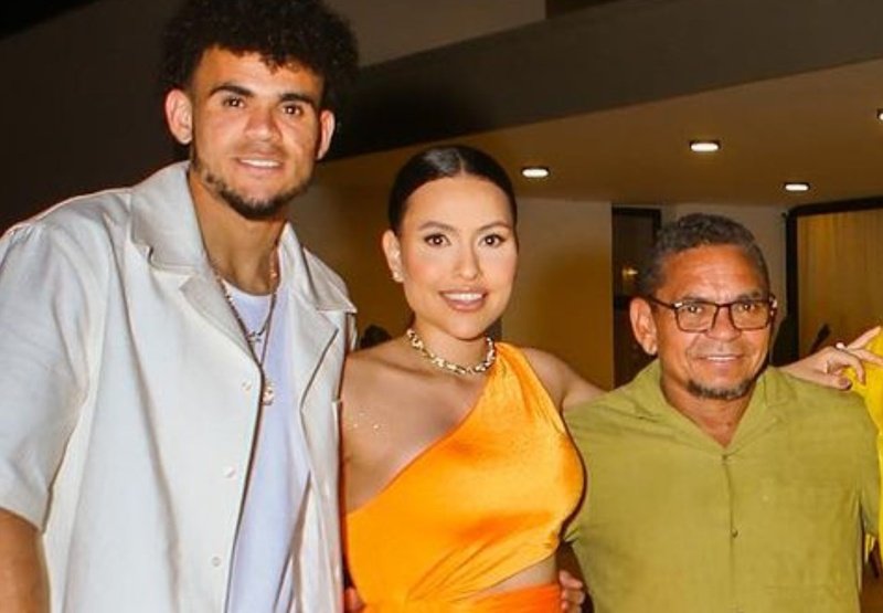 Luiz Dias, a esposa e o pai em foto (foto: Reprodução/Instagram)