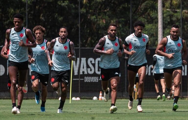 Jogadores do Vasco (foto: Leandro Amorim/Vasco)