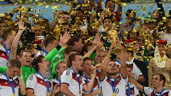 Alemanha vestiu uniformes da Adidas em todos os quatro títulos de Copa do Mundo que conquistou (foto: Marcello Casal Jr/Agência Brasil)