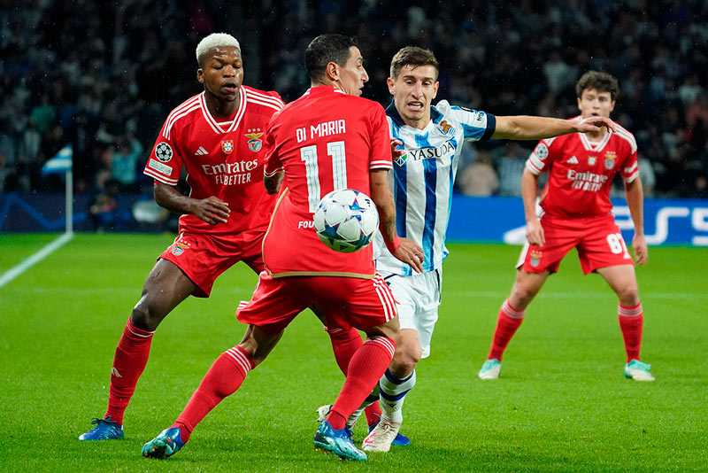 Real Sociedad x Benfica: horário e onde assistir ao vivo pela