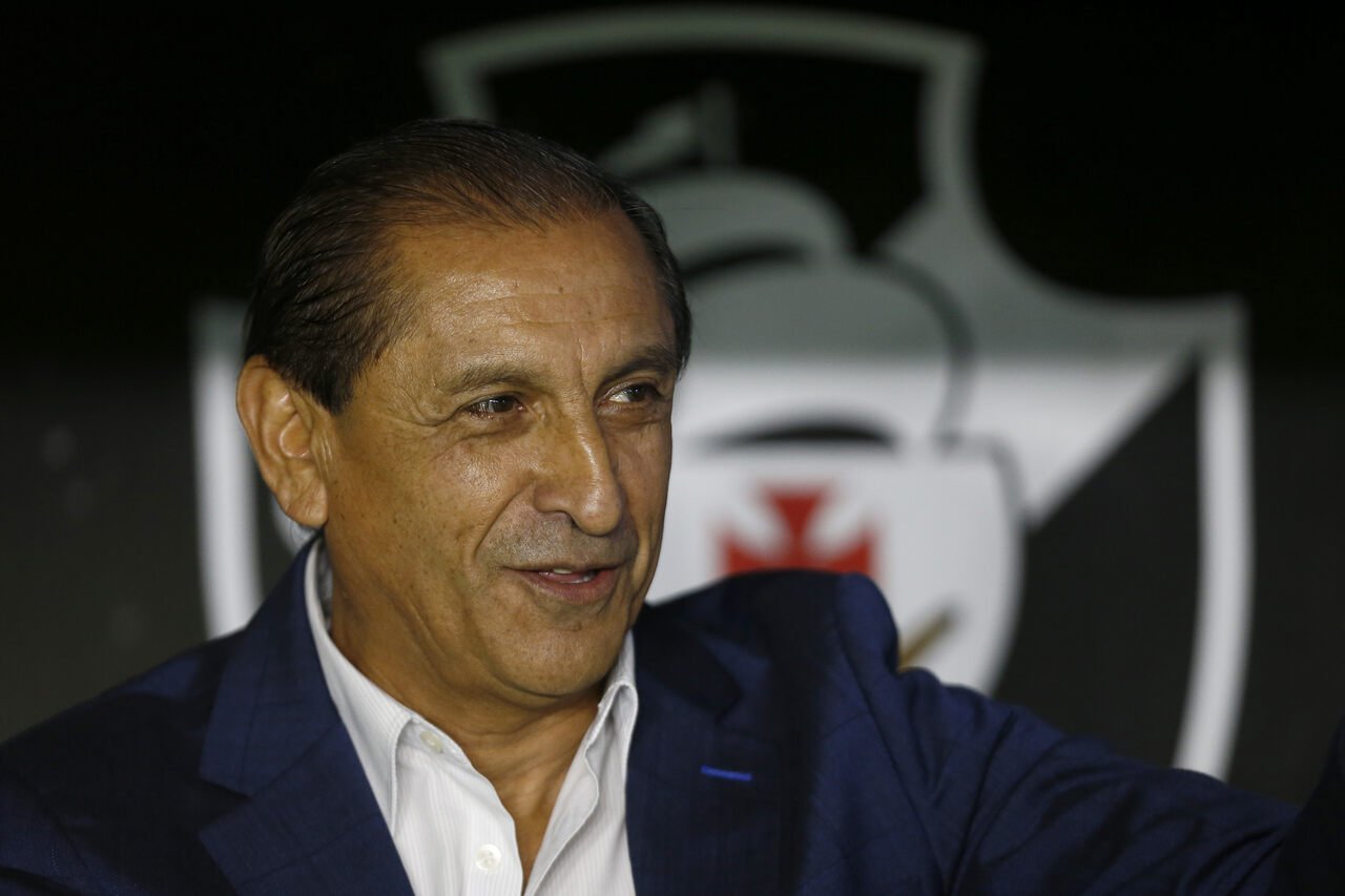 Ramón Díaz, técnico argentino do Vasco (foto: Wagner Meier/Getty Images)