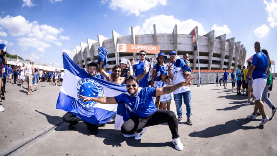 Torcida do Cruzeiro no Mineirão (foto: Staff Images/Cruzeiro)