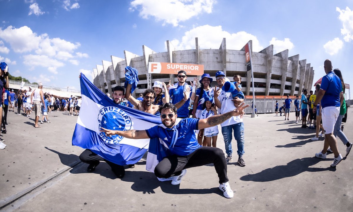 Torcida do Cruzeiro no Mineirão (foto: Staff Images/Cruzeiro)