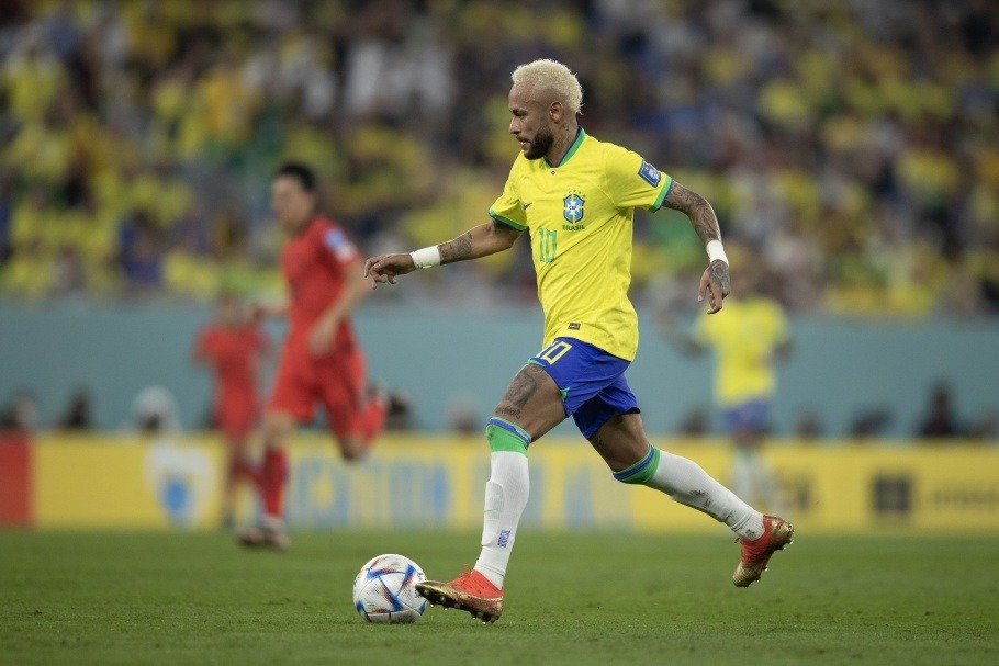 Neymar, atacante da Seleção Brasileira (foto: Lucas Figueiredo/CBF)
