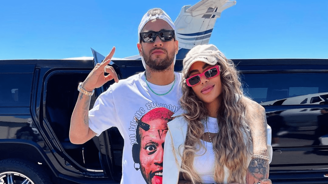 Neymar, jogador de futebol, e Rafaella Santos, irmã e influenciadora (foto: Reprodução Instagram)