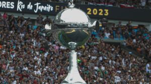 Taça da Libertadores (foto: Lucas Merçon/Fluminense)