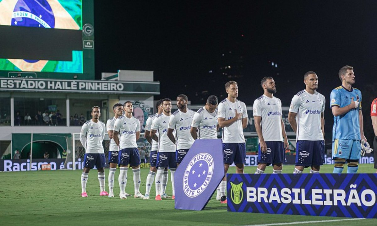 Time do Cruzeiro perfilado (foto: Staff Images/Cruzeiro)