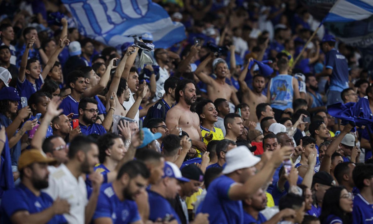 Torcida do Cruzeiro no Mineirão (foto: Staff Images/Cruzeiro)