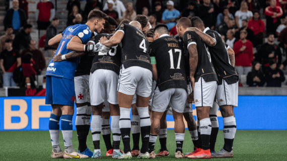 Jogadores do Vasco (foto: Leandro Amorim/Vasco)