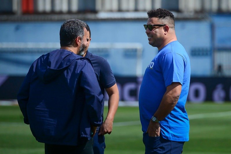 Ronaldo na Vila Capanema para jogo entre Coritiba e Cruzeiro (foto: Staff Images/Cruzeiro)