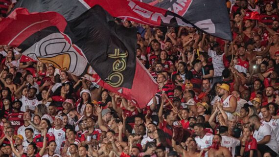 Torcida do Flamengo no Maracanã (foto: Paula Reis/Flamengo)