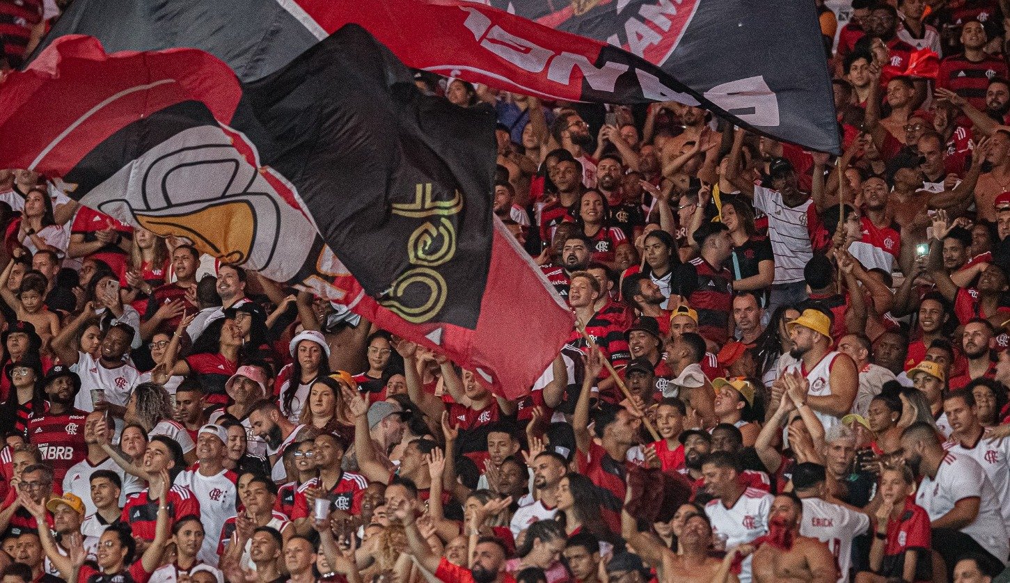 Torcida do Flamengo no Maracanã (foto: Paula Reis/Flamengo)