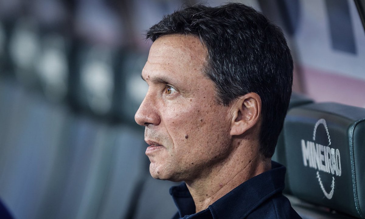 Zé Ricardo foi demitido pelo Cruzeiro (foto: Gustavo Aleixo/Cruzeiro)