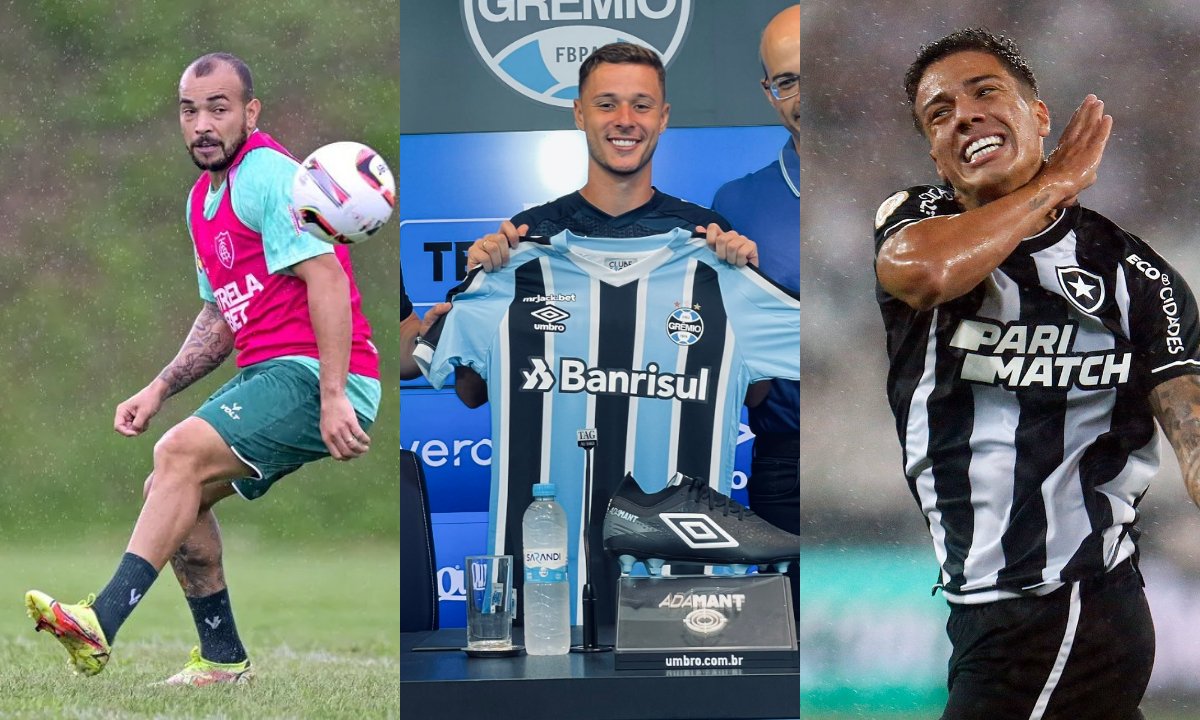 Rodolfo, Gustavinho e Carlos Alberto (foto: Divulgação)