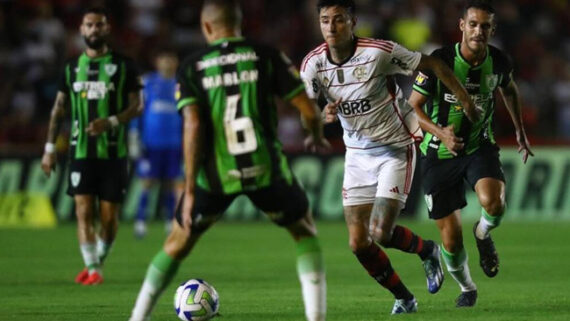 América x Flamengo (foto: Gilvan de Souza / Flamengo))