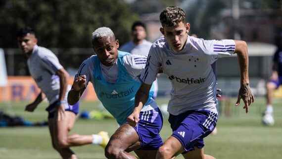 Stênio, atacante do Cruzeiro (foto: Gustavo Aleixo/Cruzeiro)