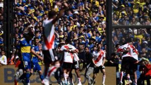 Imagens de jogo entre Boca Juniors e River Plate - Crédito: 