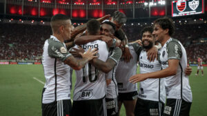 Atlético venceu Flamengo no Maracanã por 3 a 0 - Crédito: 