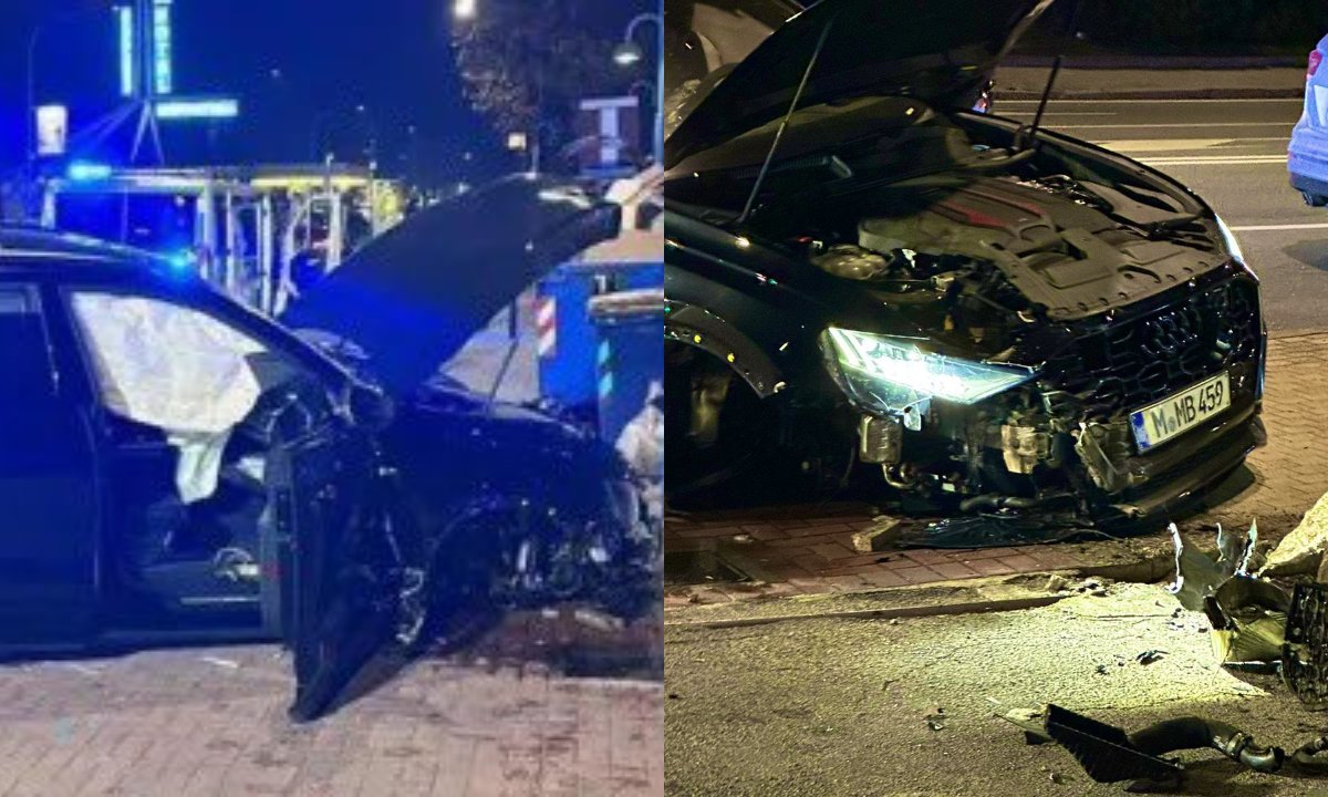 Carro do atacante italiano Balotelli (foto: Reprodução/Twitter)