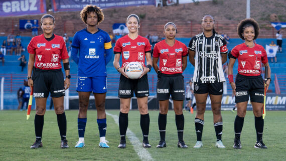 Cruzeiro x Atlético no Campeonato Mineiro Feminino (foto: Daniela Veiga / Atlético)