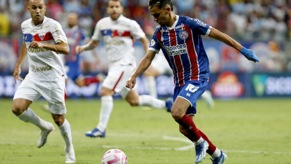 Bahia e Fortaleza no Campeonato Brasileiro (foto: Felipe Oliveira/EC Bahia)