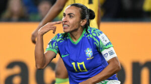 Marta pela Seleção Brasileira - Crédito: 