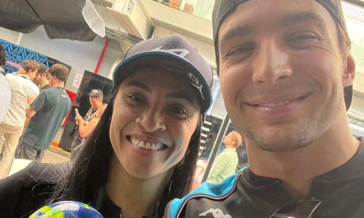 Marta em Interlagos (foto: Reprodução)