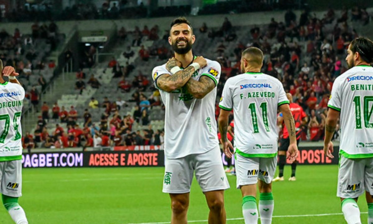 Mastriani, atacante do América (foto: Mourão Panda/América)