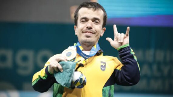 Bruno Carra conquistou ouro no Parapan (foto: Cris Mattos/CPB)