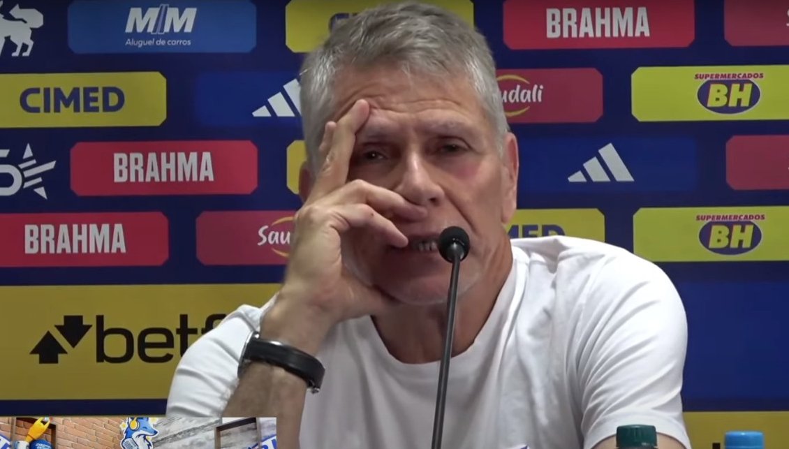Paulo Autuori, treinador interino do Cruzeiro (foto: Reprodução/Cruzeiro)