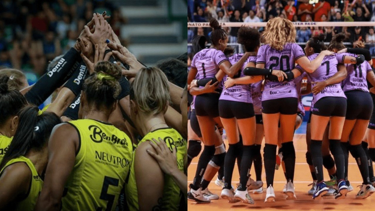 Praia Clube e Brasília se enfrentam nesta segunda (20/11), pela Superliga (foto: Patricy Albuquerque e Carolina Oliveira)