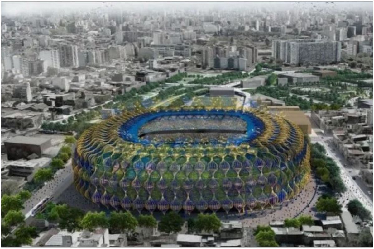 Projeto da nova Bombonera (foto: Reprodução)